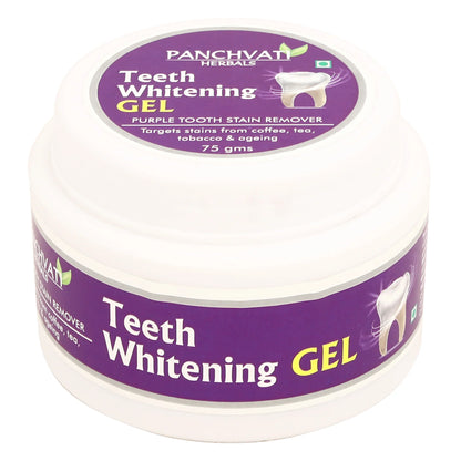 Purple Teeth Whitening Gel with Natural Ingredients