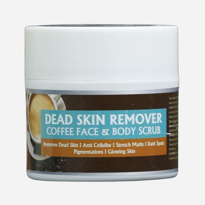 Treasure Roots Coffee Dead Skin Remover for Face and Body Scrub