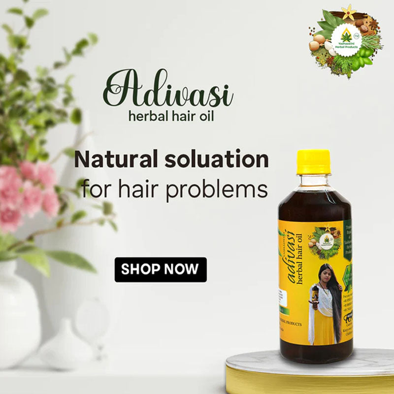 Adivasi Ayurvedic Hair Oil For Hair Growth 500ml